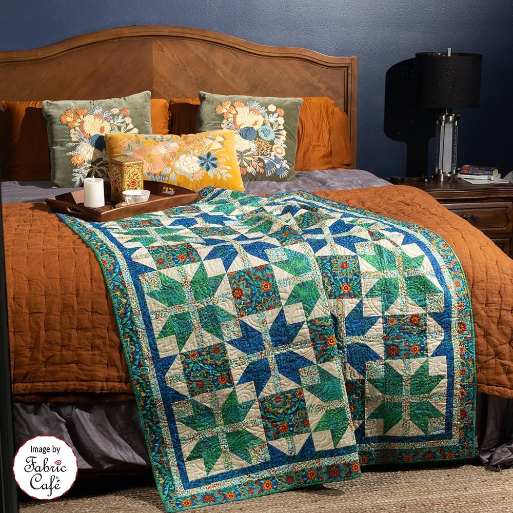 Fabric Café Step It Up with 5-Yard Quilts Book – 8 Dance-Inspired multi