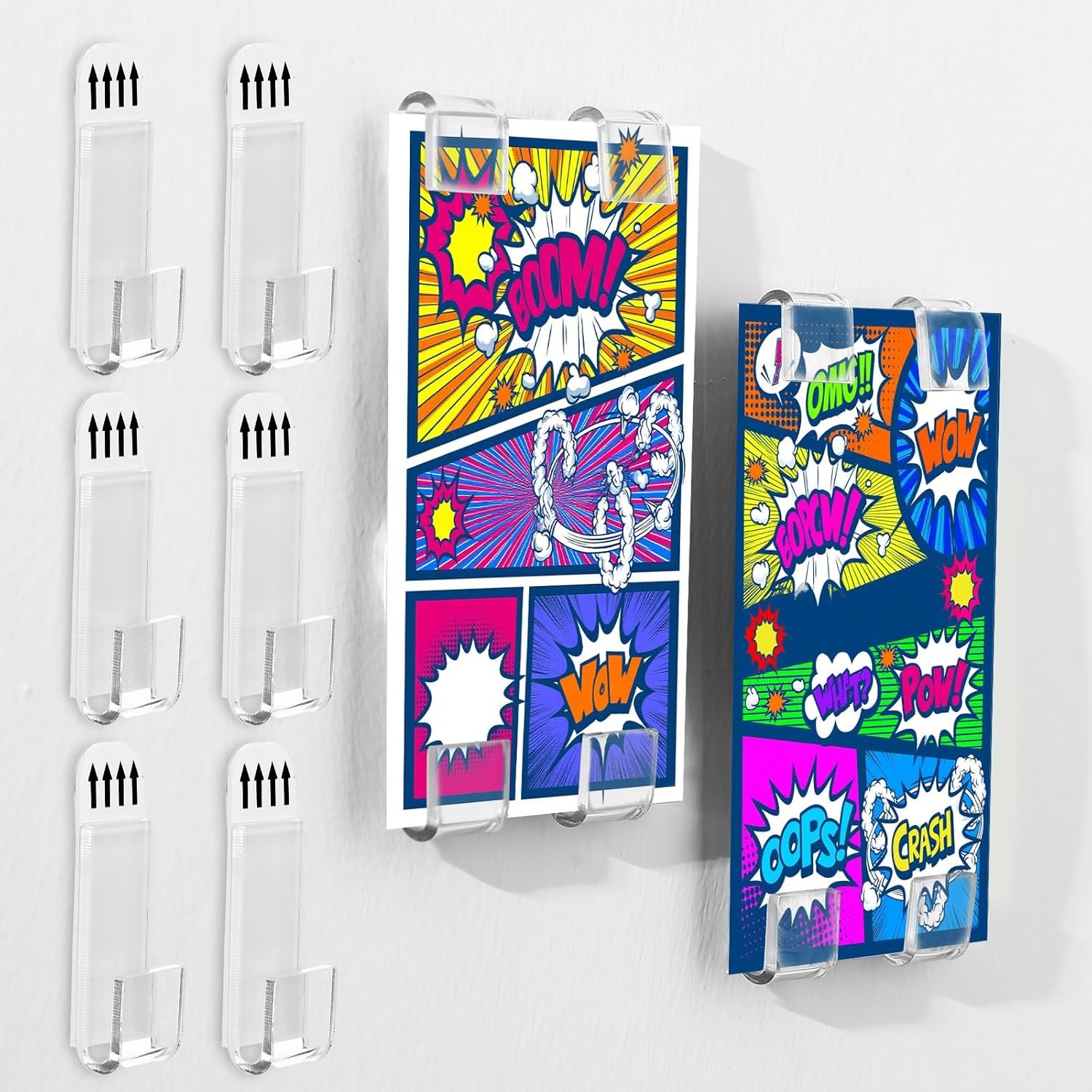 Floating Display Shelves Comic Book Frame Holde