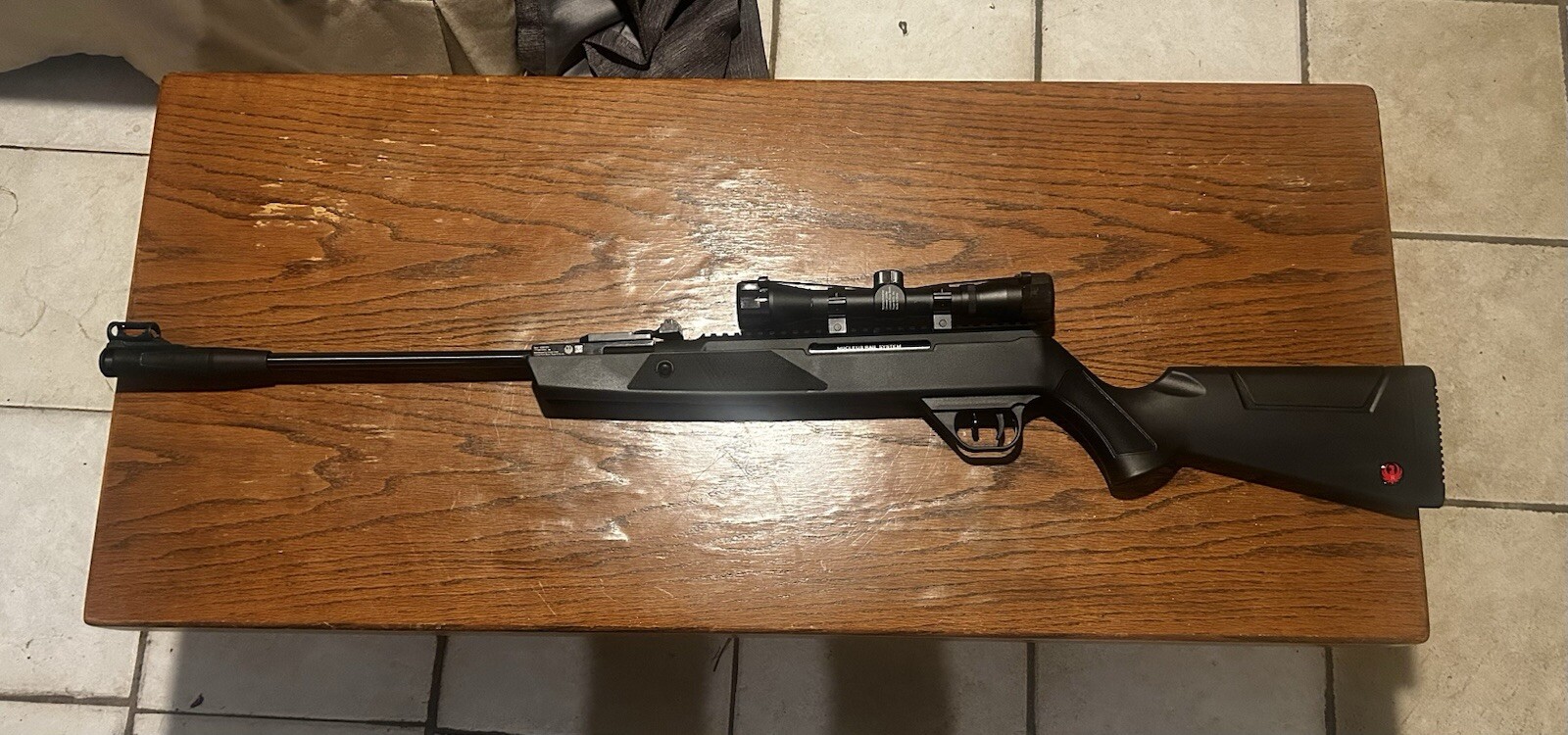 RUGER AIR HAWK ELITE II .177 CAL 1200 FPS RIFLE WITH 4 x 32mm SCOPE