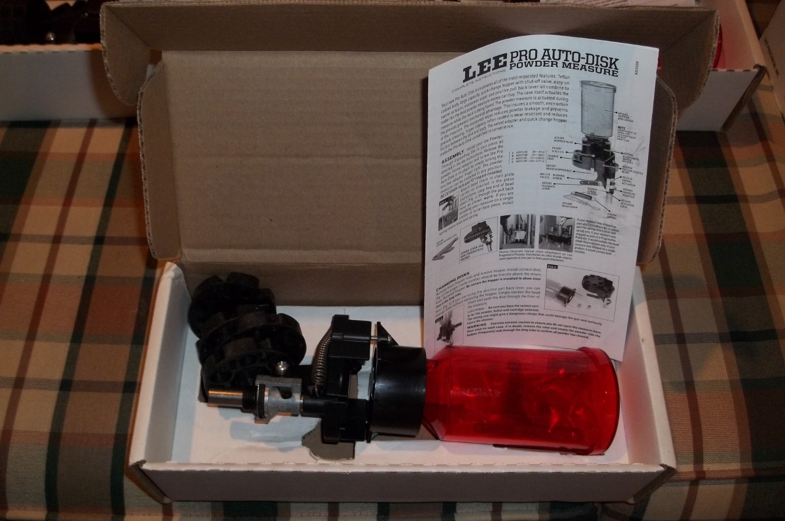 Lee, Pro-Auto Disk Powder Measure