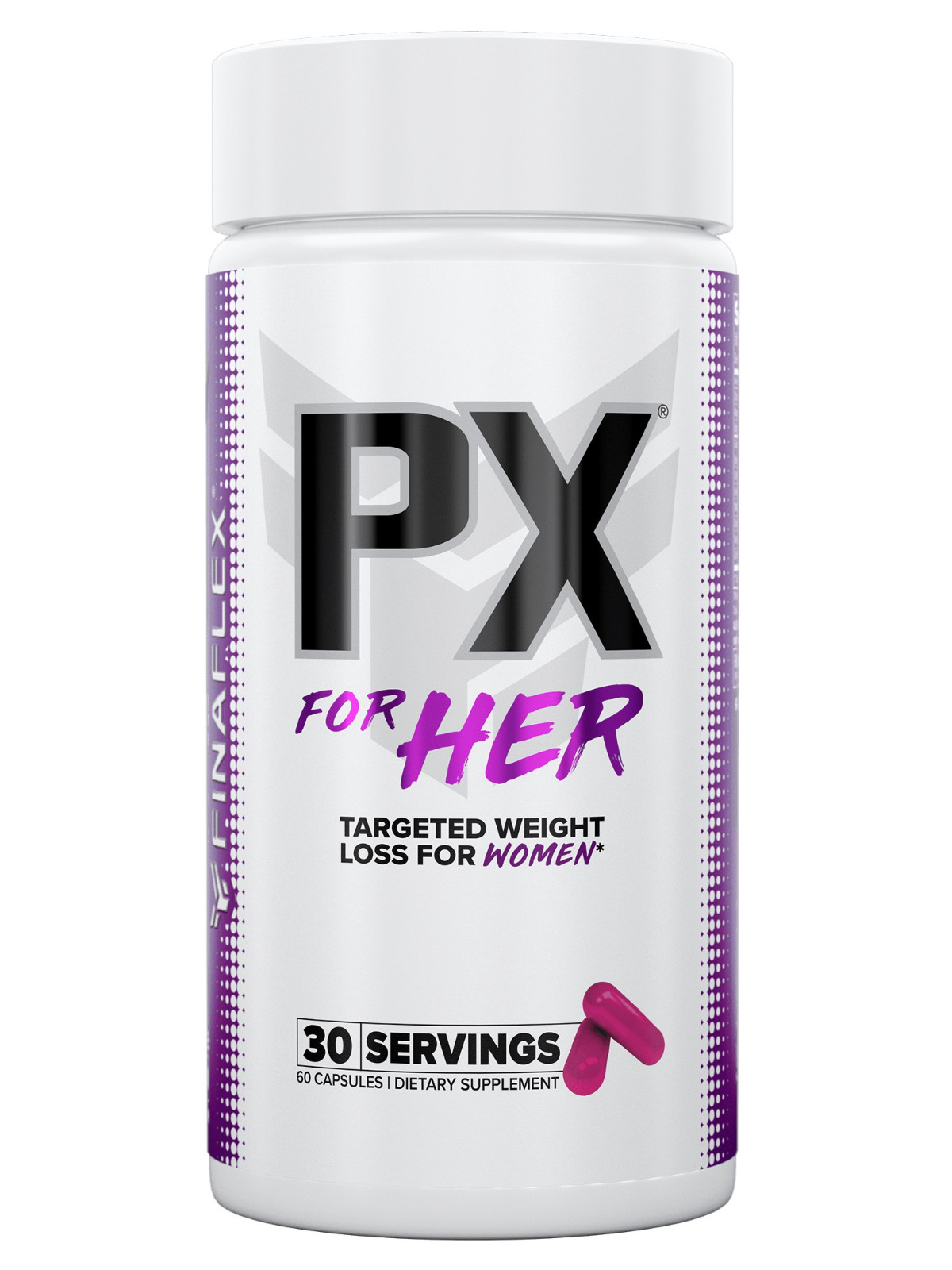 FINAFLEX PX For Her Thermogenic Fat Burner with DIM, 60 Caps