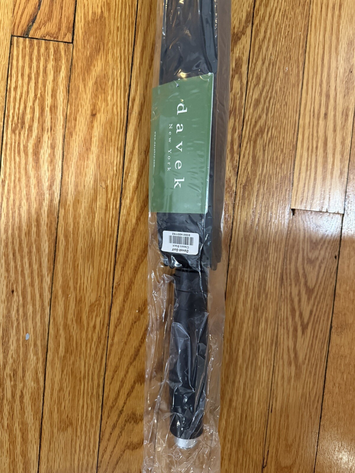 Davek Black Golf Umbrella