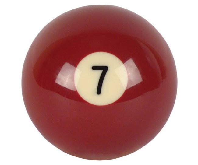 Individual Aramith #7 Premier Replacement Pool Ball - RBPR