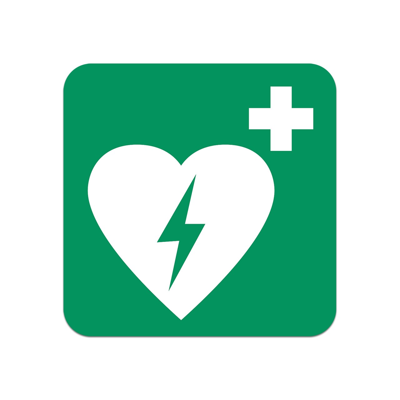 Defibrillator Sticker Decal
