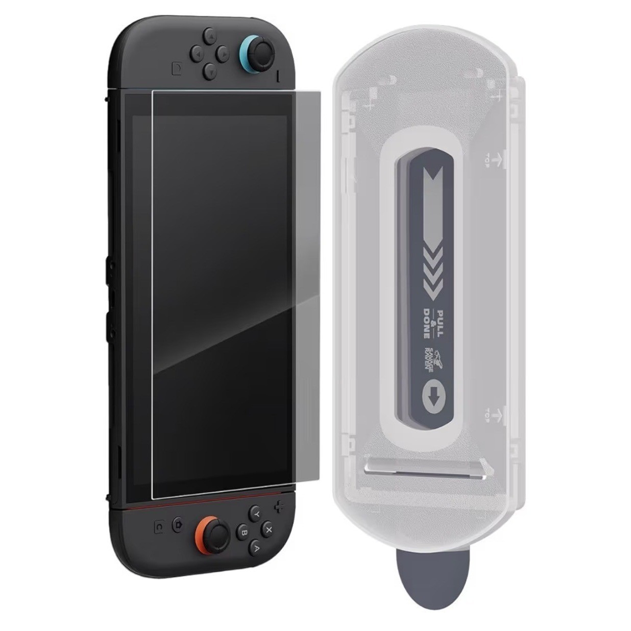 Savage Raven Tempered Glass Screen Protector 2 Pack for Switch 2