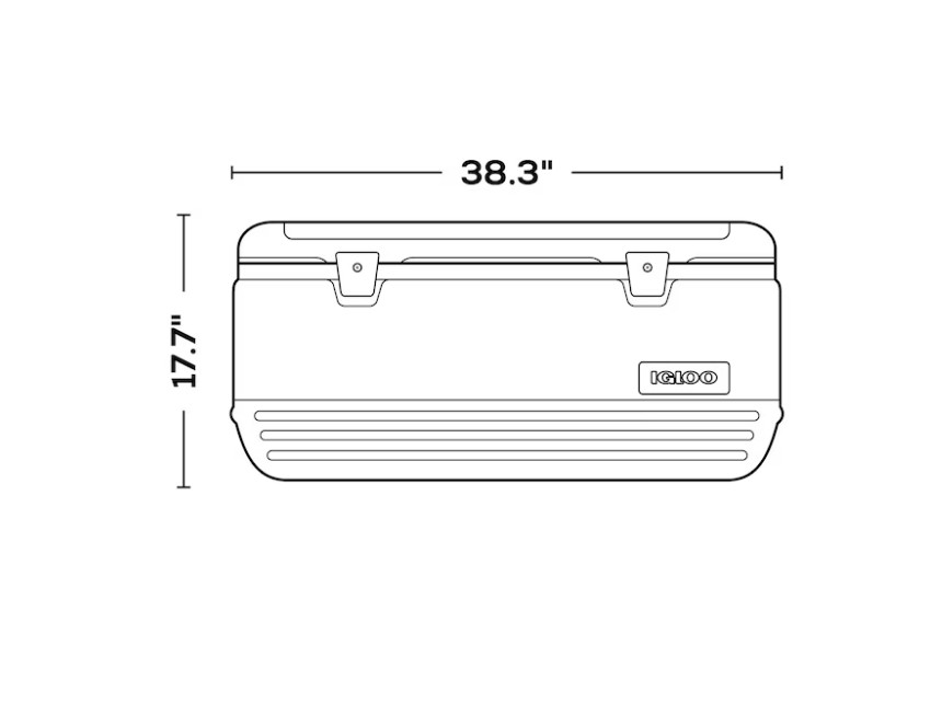 [ BIG SALE ] Igloo 120 Quart Hard Cooler With Drain