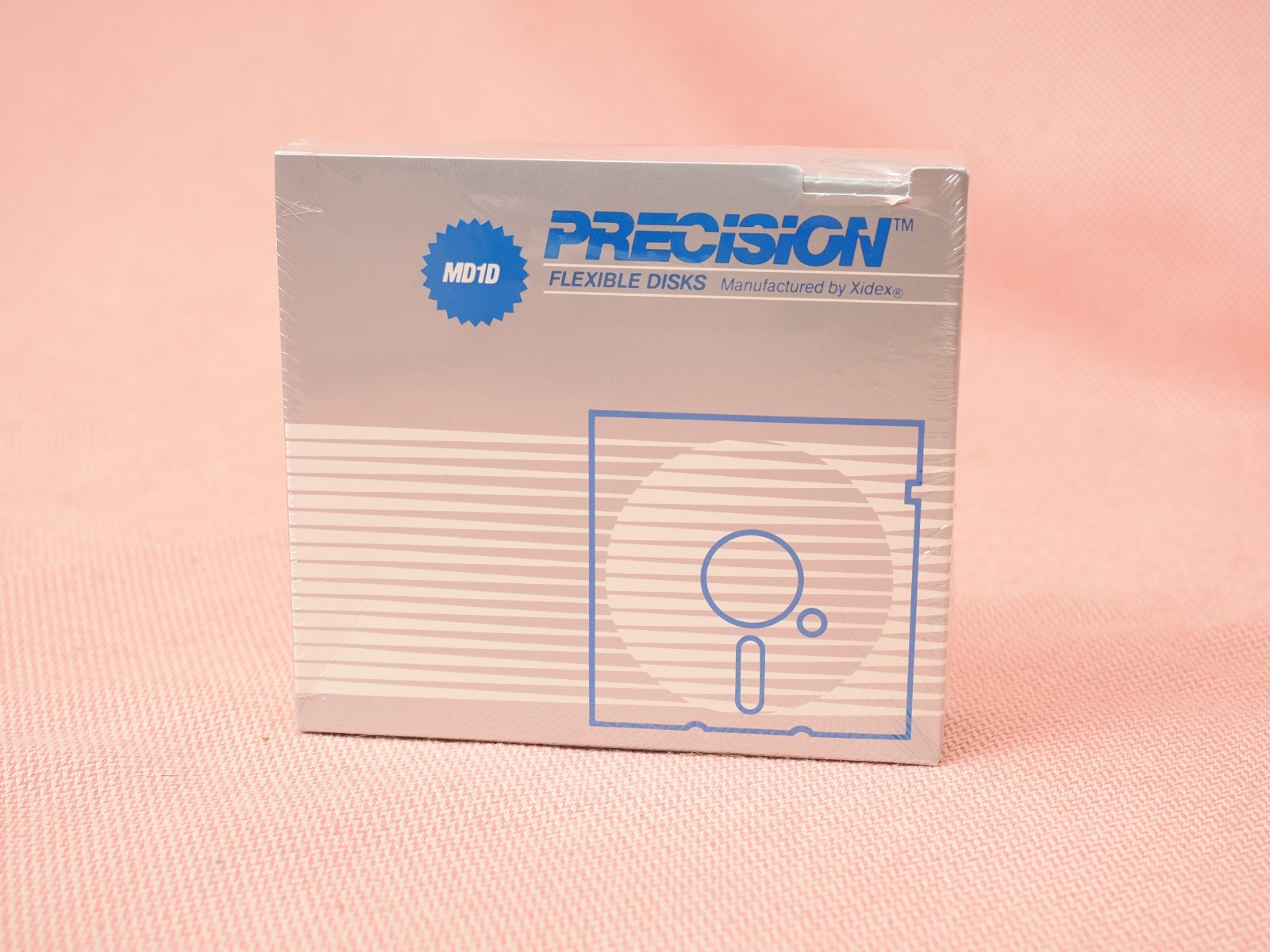 Precision MD10 1S-2D 10 Flexible Disks 5.25" Floppy Disk 10 Pack NEW