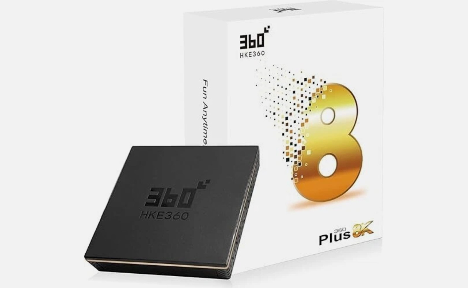 HKE360 Pro 8K 8th Gen 4GB+32GB TVBox中港台日韓 電視盒 美國 free shipping