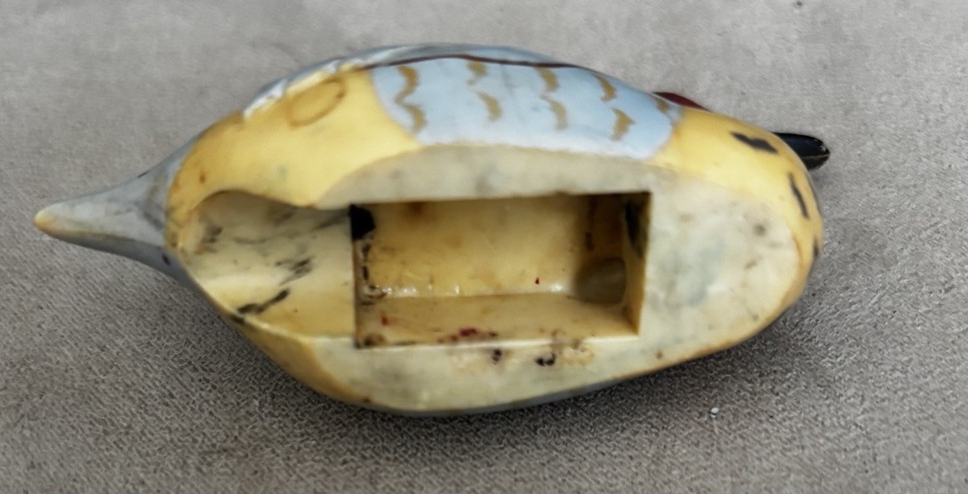 Duck Pencil Sharpener , Missed Sharpener, Vintage 3”x1”