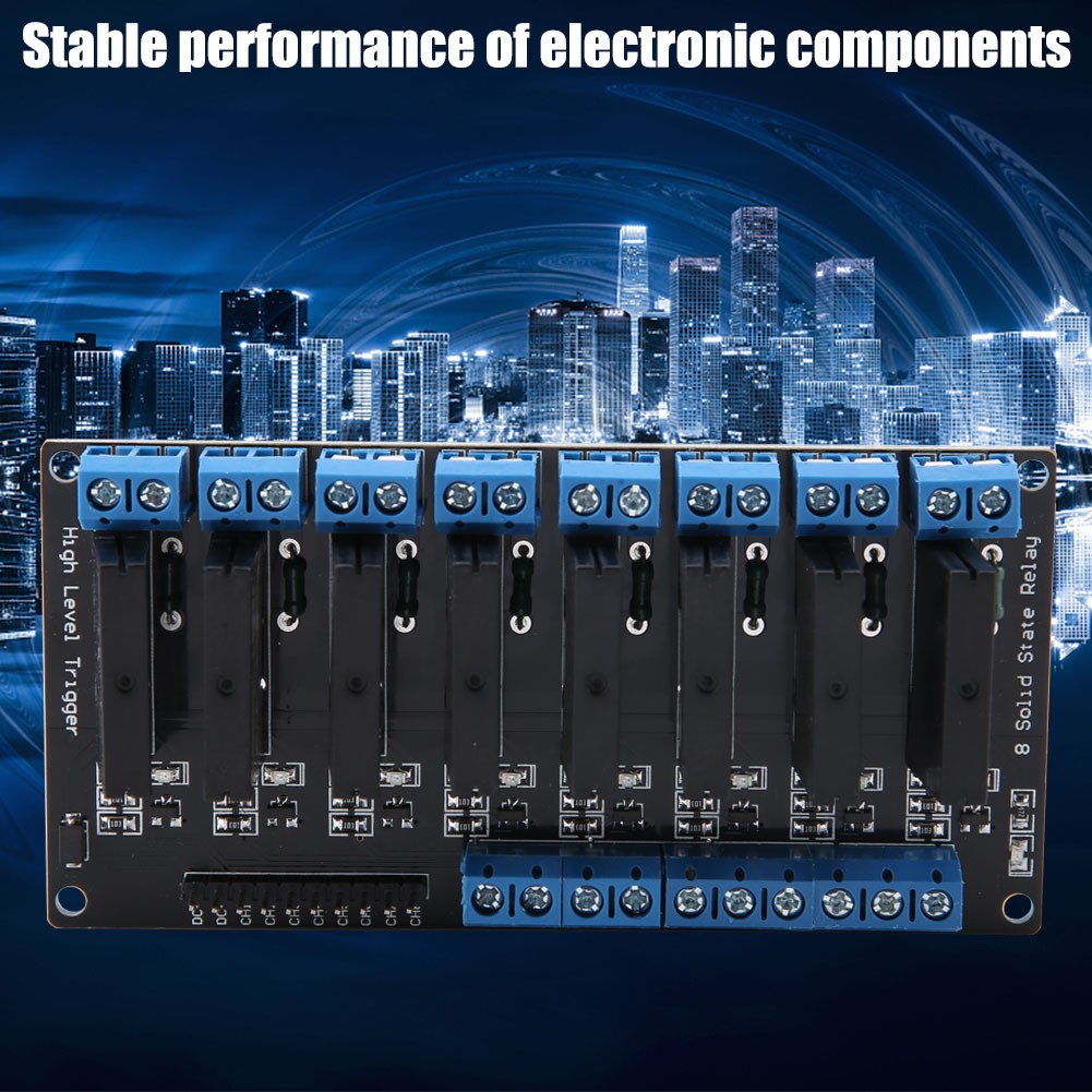 5V Solid State Relay Module With High Level Trigger 2A Tool Accessory Part