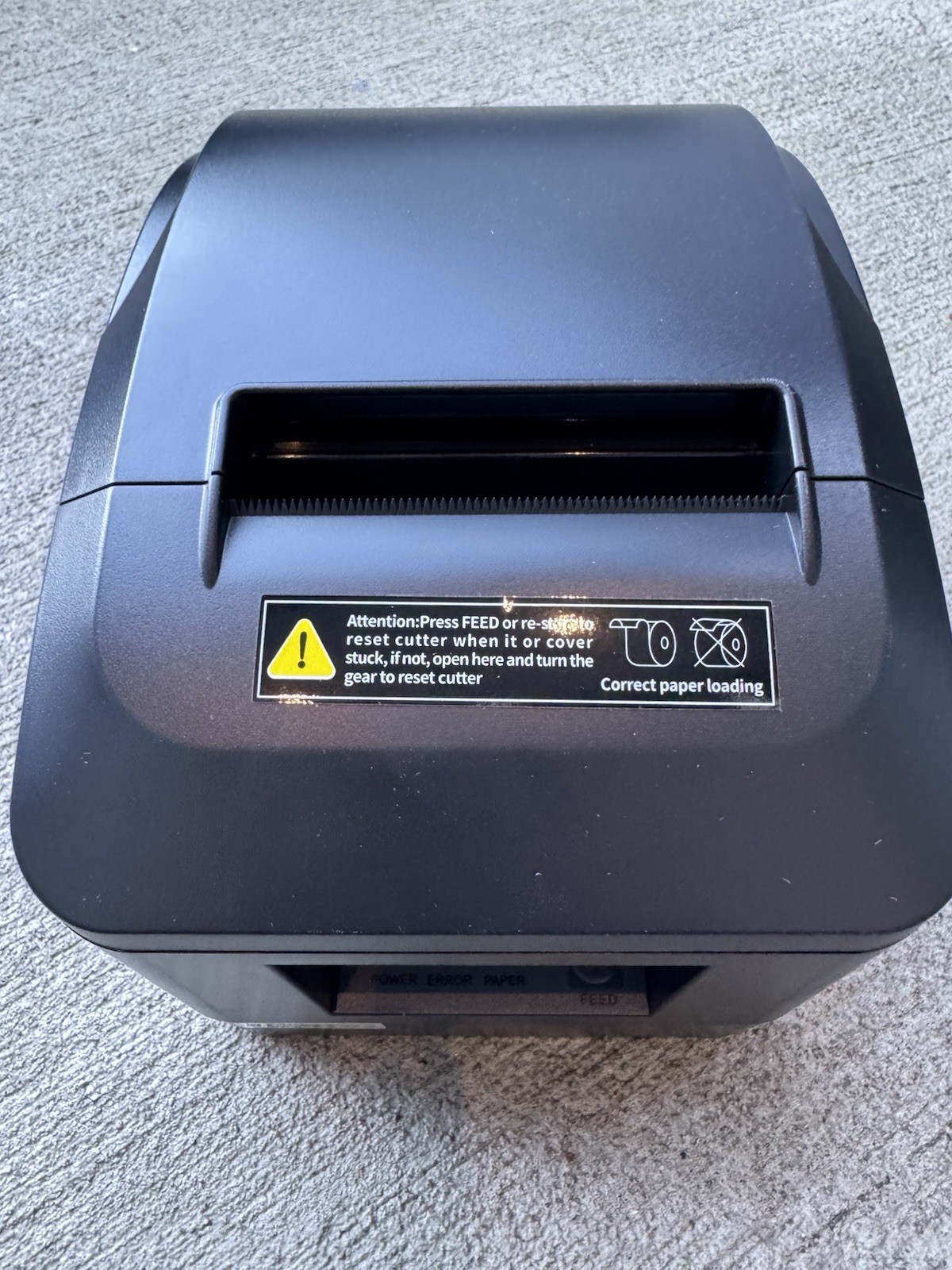 SVANTTO Thermal Receipt Bluetooth Printer Model ITPP118 Black, New