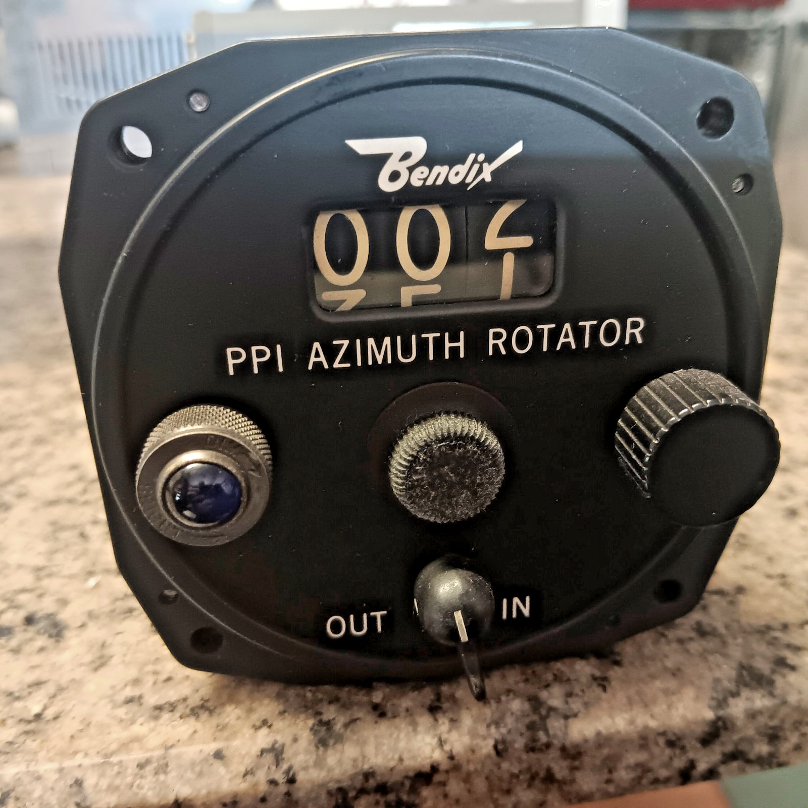 BENDIX PPI AZIMUTH ROTATOR AZR-1A RADAR AVIATION AVIONICS AIRCRAFT FLYING