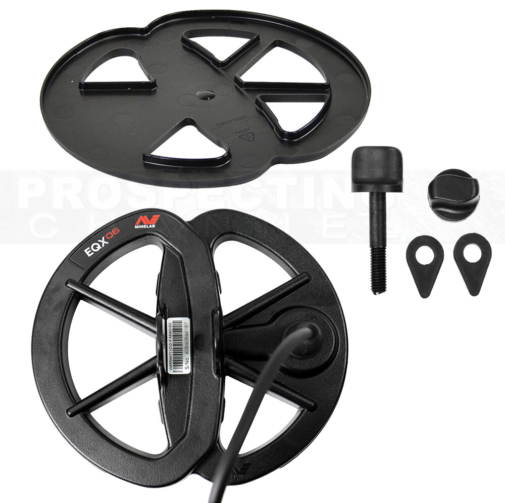 Minelab Equinox EQX 6 Inch 6" Smart Metal Detector Coil + COVER + FREE SHIPPING