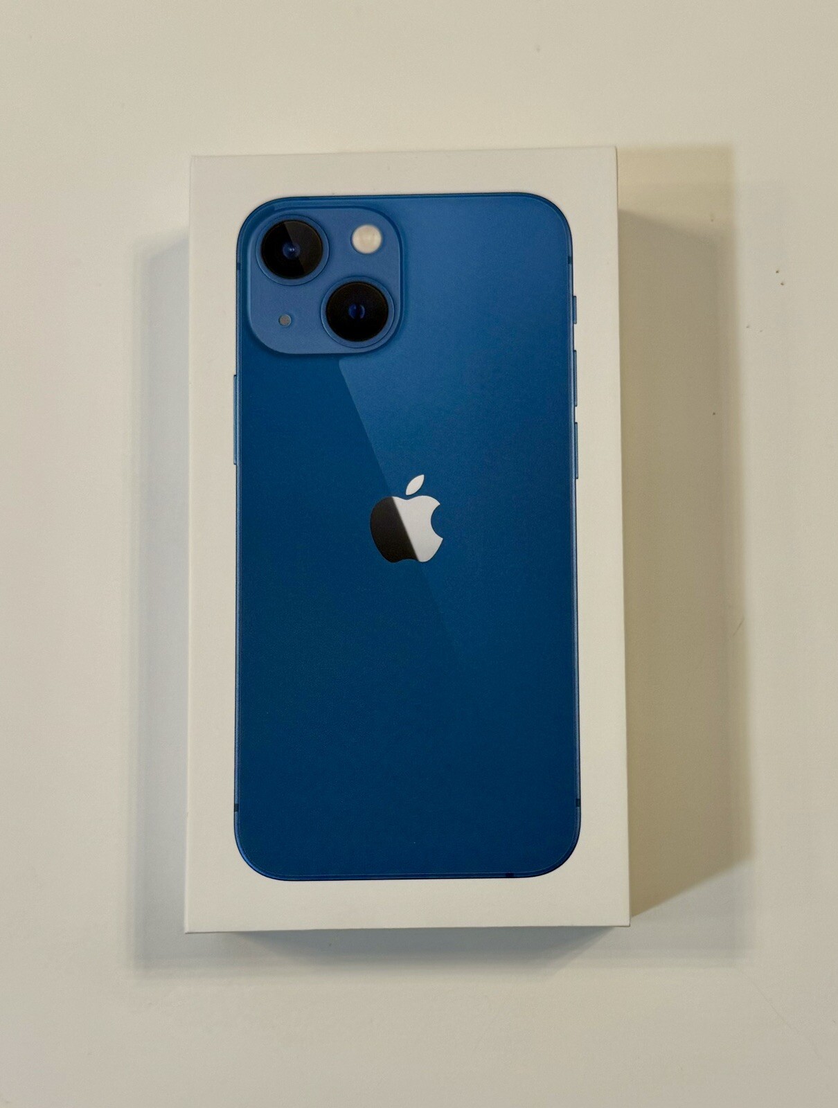 iPhone 13 mini Blue 128 GB Empty Box And Accessories *No Phone*