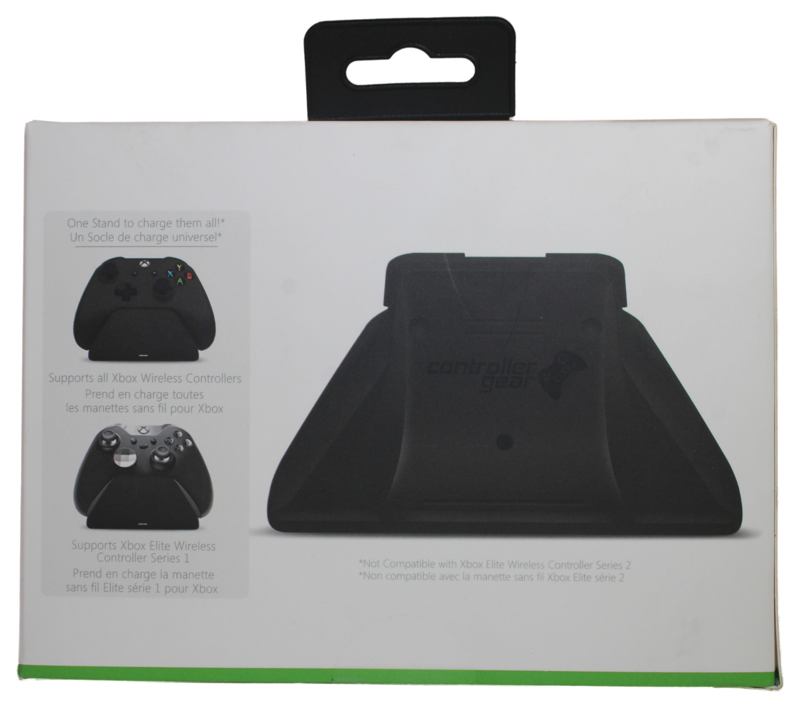 Controller Gear Carbon Black Universal Xbox Pro Controller Quick Charge Stand
