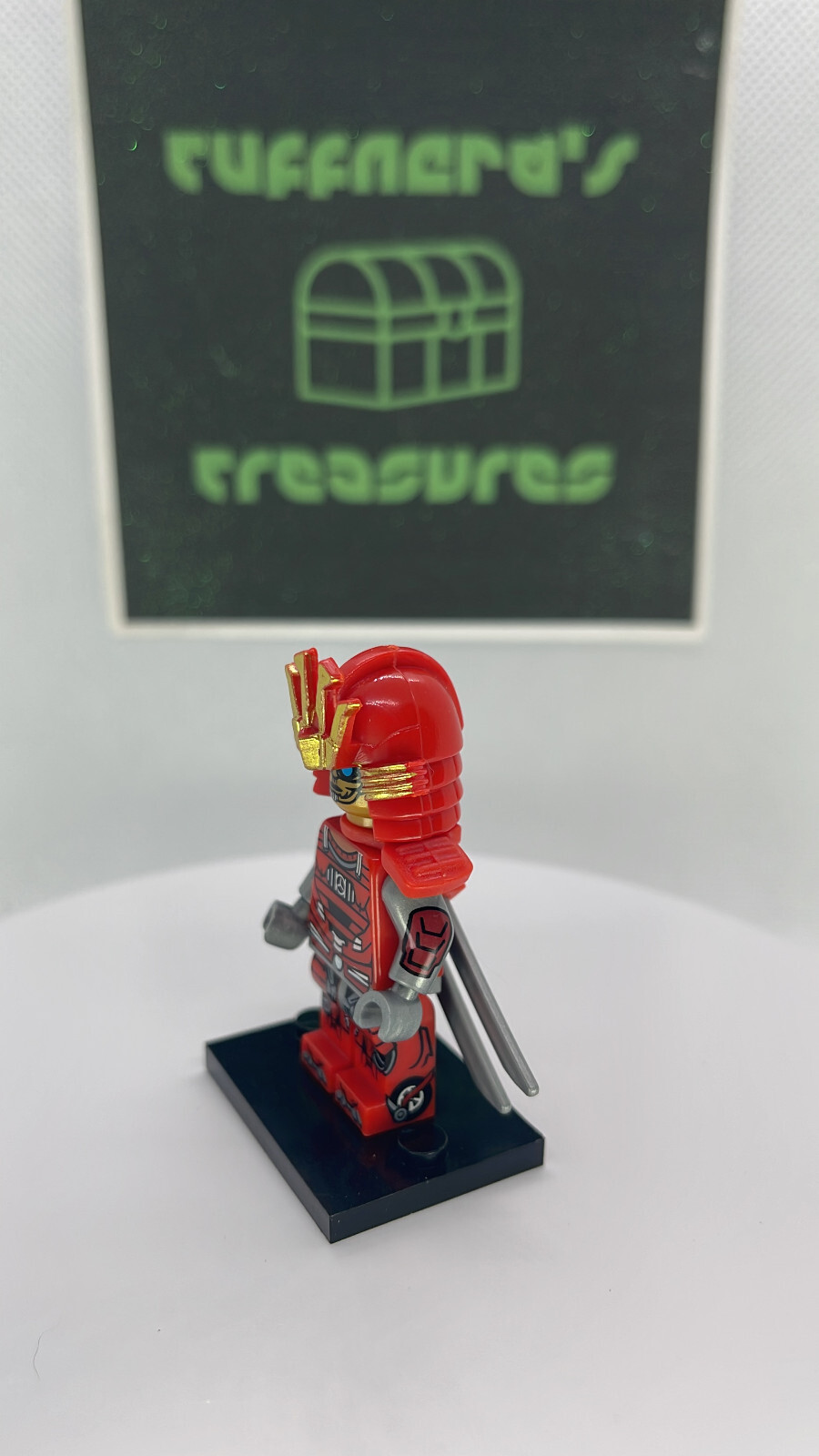 Custom PAD Printed TRANSFORMERS DRIFT (RED SAMURAI) Minifigure