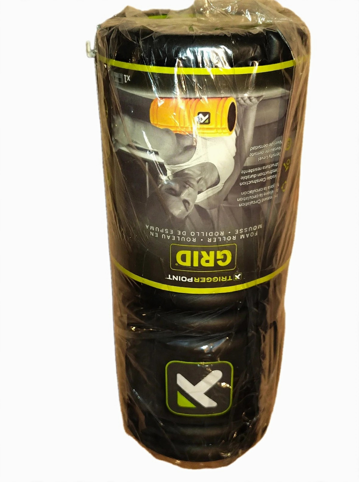 TriggerPoint GRID Foam Roller Hollow Design Hard Foam Black MPN 00201