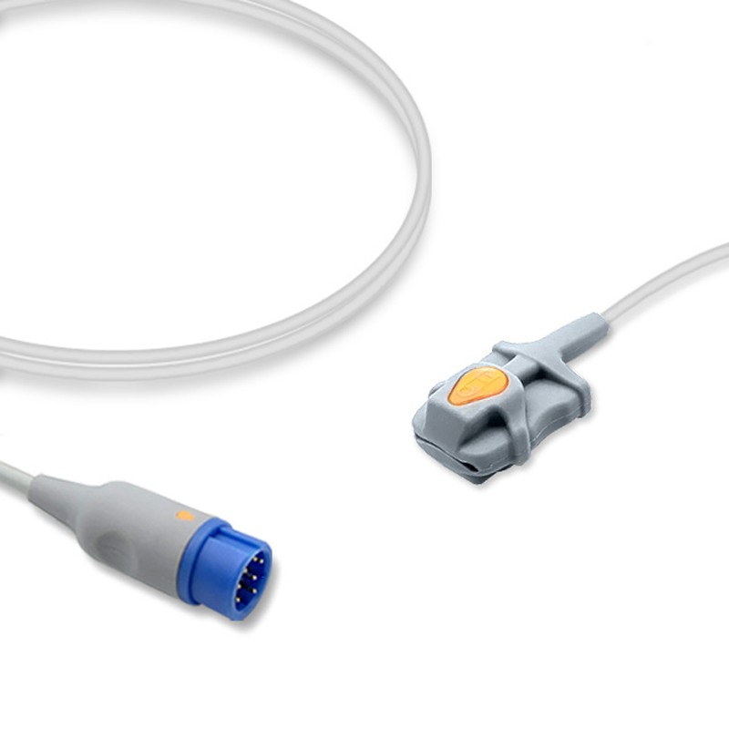 Compatible Pediatric Soft Tip SpO2 Sensor for Mindray BeneHeart D3 3.0m (1Pc)
