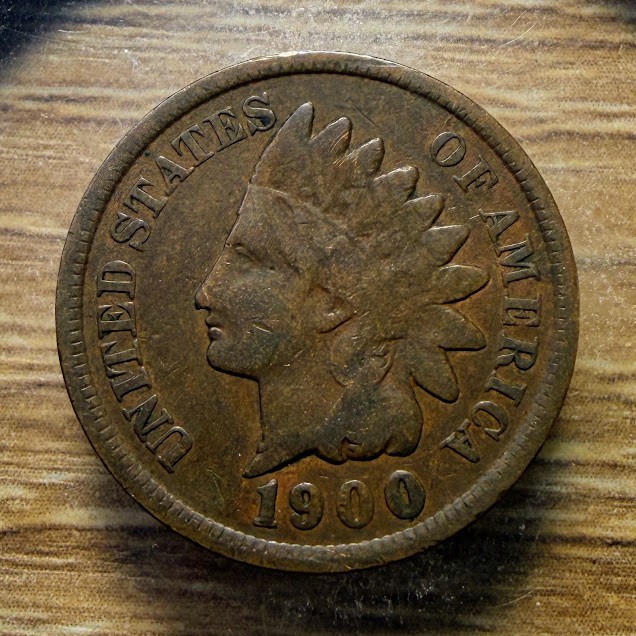 1900 Indian Head Cent - Actual Coin Shown - Free Shipping & Tracking INV#96