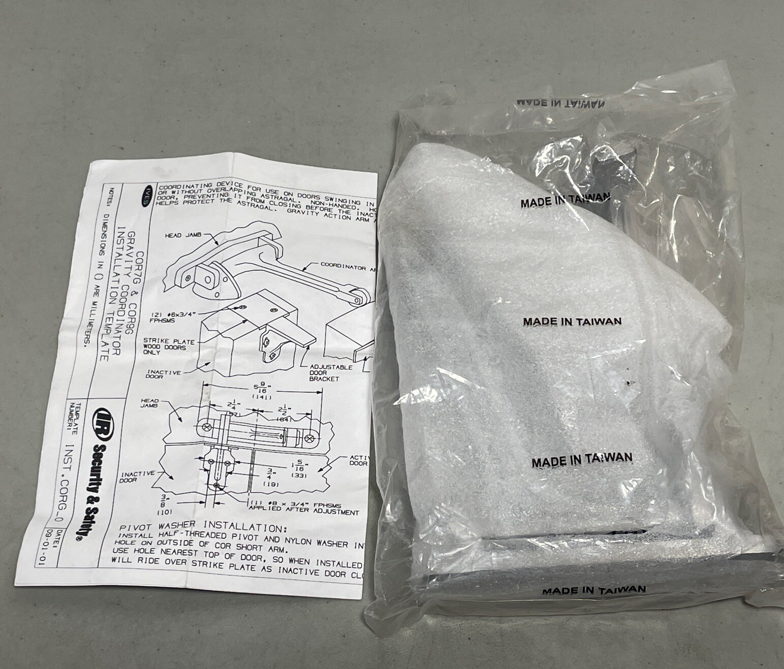*NEW* IVES Ingersoll Rand COR7G & COR9G Gravity Coordinator COR.10029