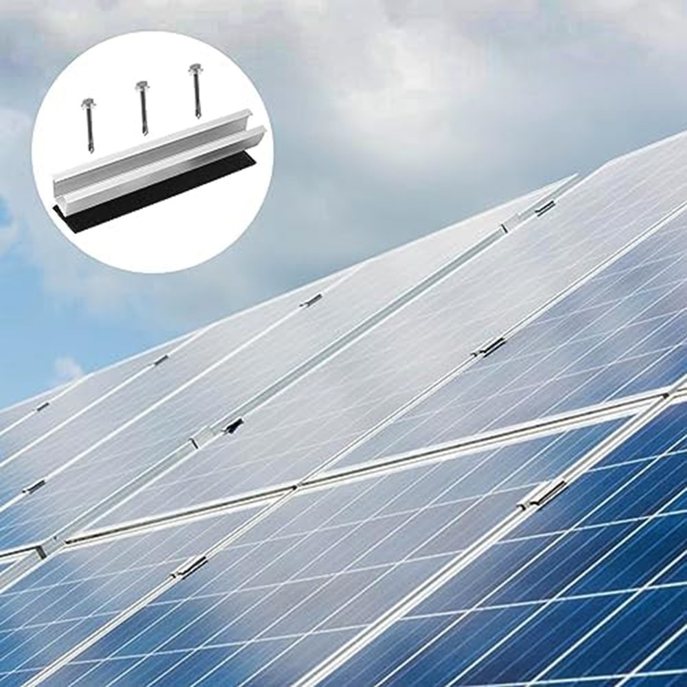Solar Panel Mount Kit for Flat Roofs and Boats with Easy Grip and Secure Hold