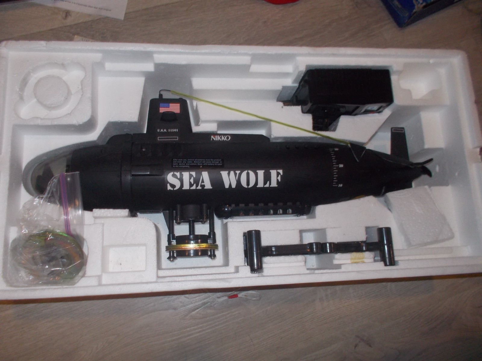 nikko radio controlled sea wolf