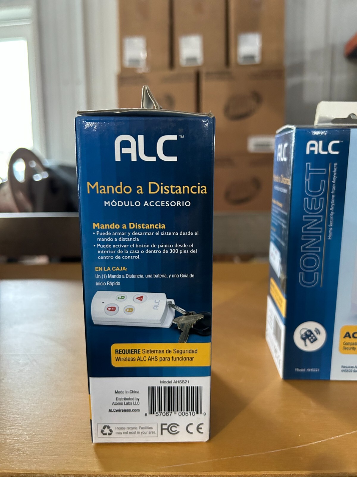 New ALC Connect AHSS21 Remote Control White Home Security Surveillance System
