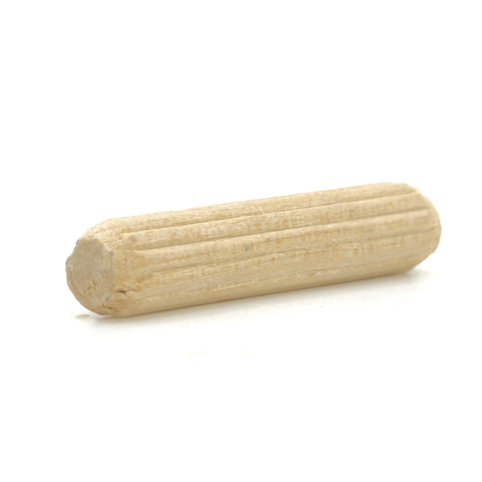 6 x 30mm Wooden Dowels - Fluted Birch Wood - Kiln Dried (Pack of 24)