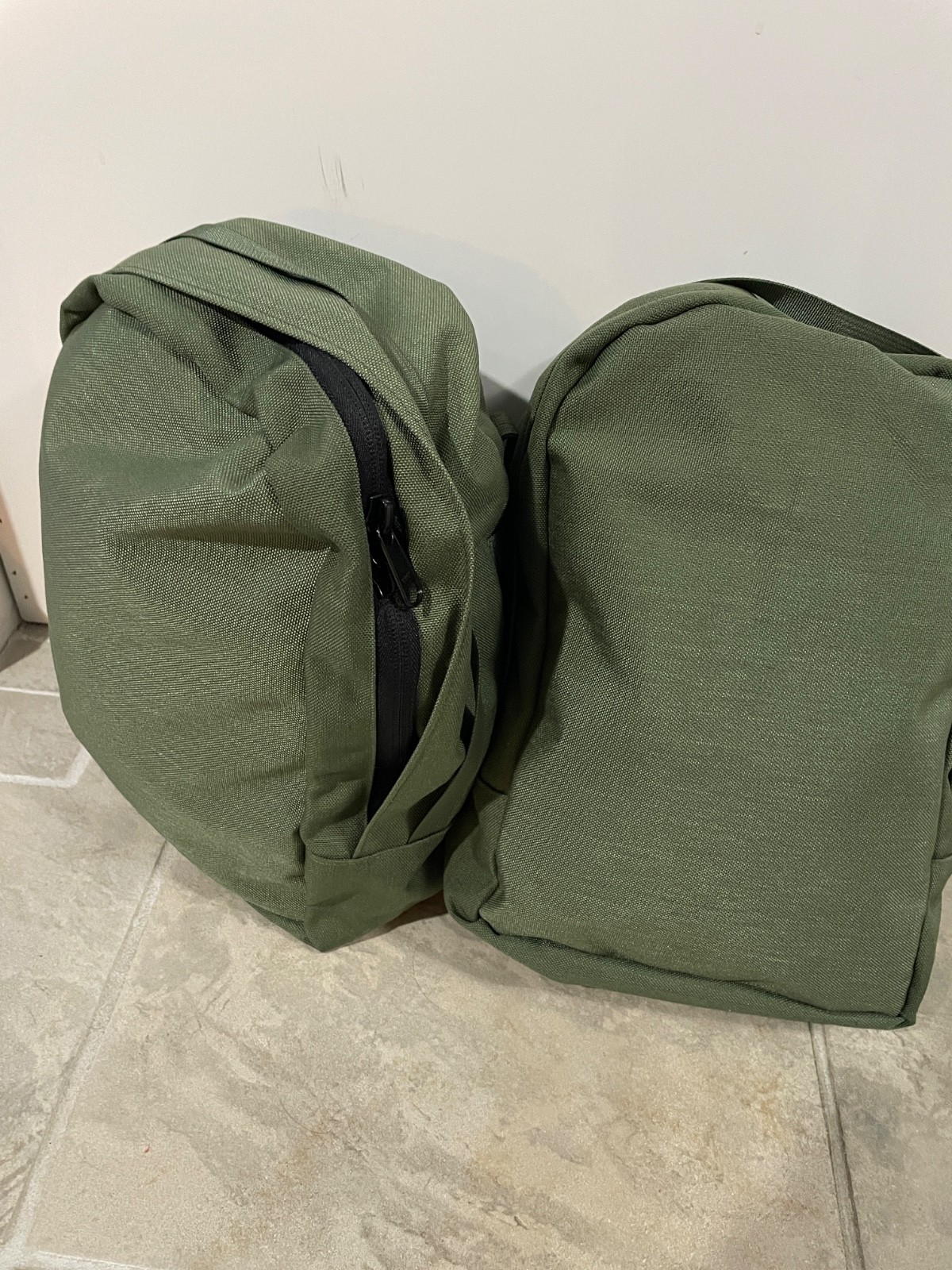 Custom USA Made Pair of Camo Green 483 Sustainment Pouches for USMC ILBE Pack