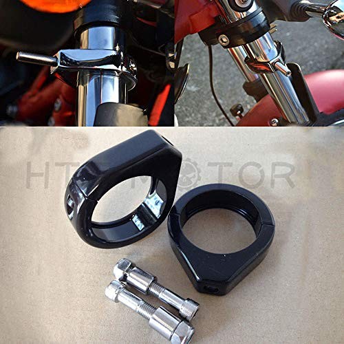 Turn Signal Mount Bracket 41mm Compatible withk Relocation Clamps Indicator