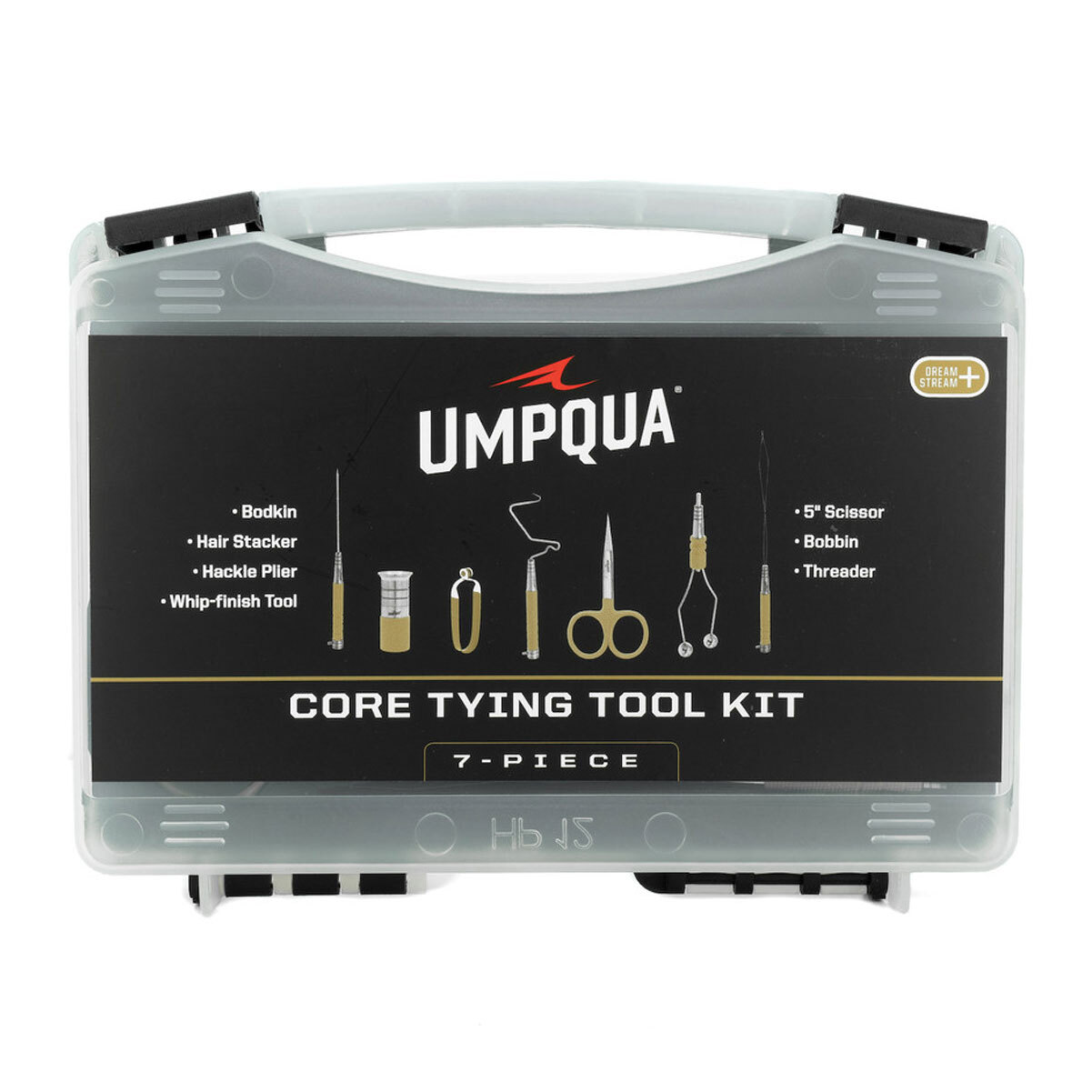 UMPQUA Dreamstream+ 7-Piece Tan Core Tying Tool Kit (33136)