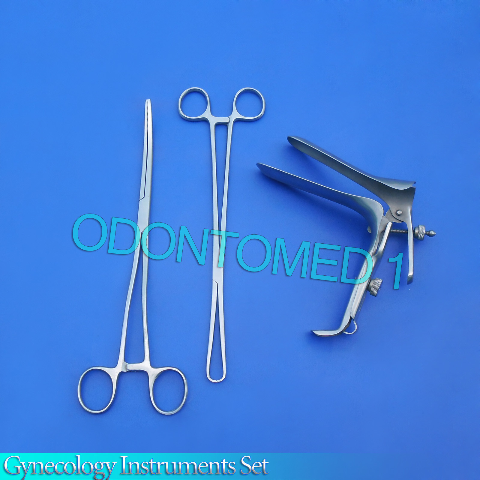 Exam Set w/Open Side Graves Speculum Medium Gynecology Instruments Ds-1208