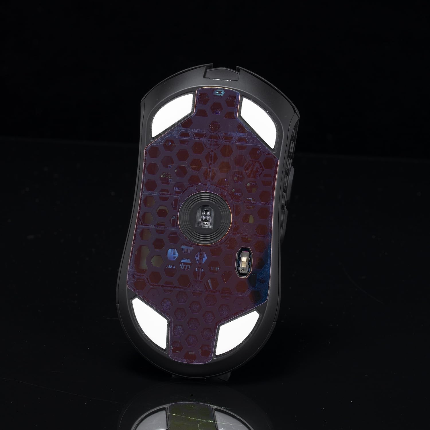 Mouse Bottom Anti Dust Proof Adhesive Sticker Compatible for finalmouse Ultra...