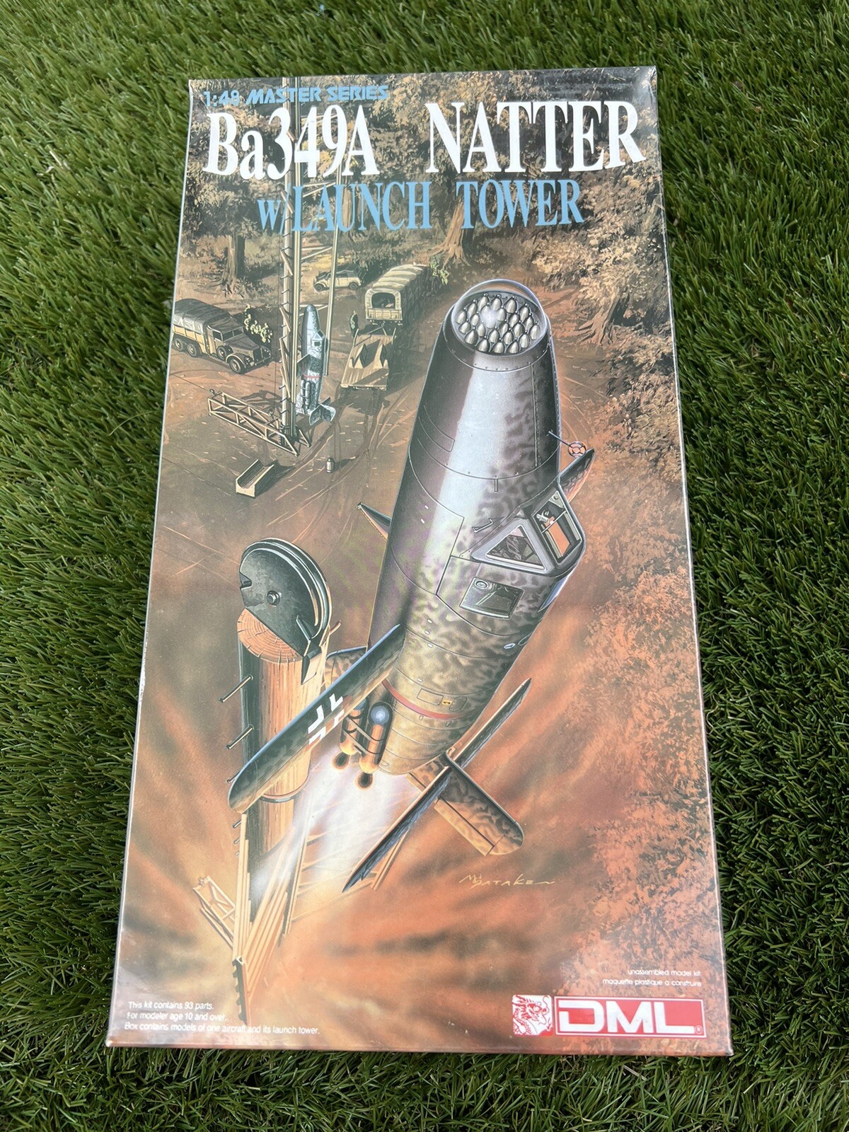 Dragon #5516 1/48 Ba349A NATTER w/LAUNCH TOWER