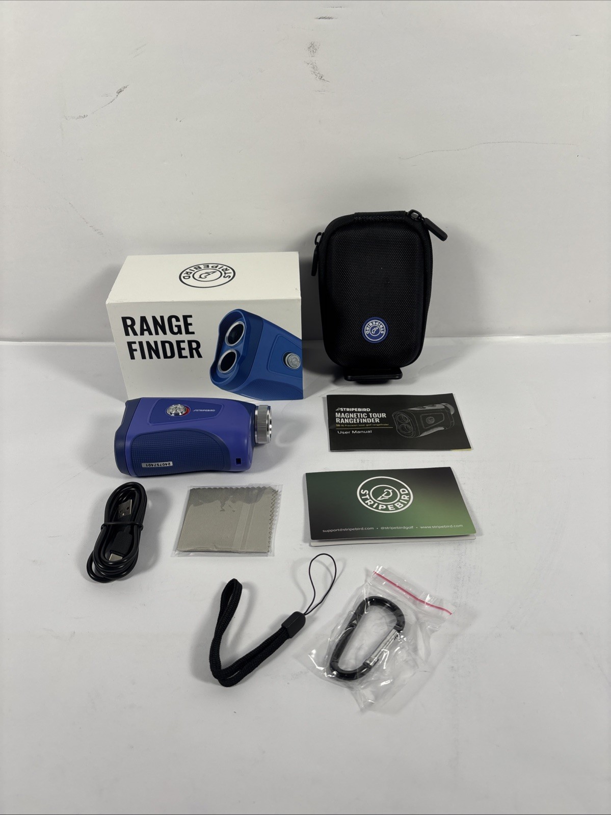 StripeBird Pro Tour Golf Rangefinder With Slope