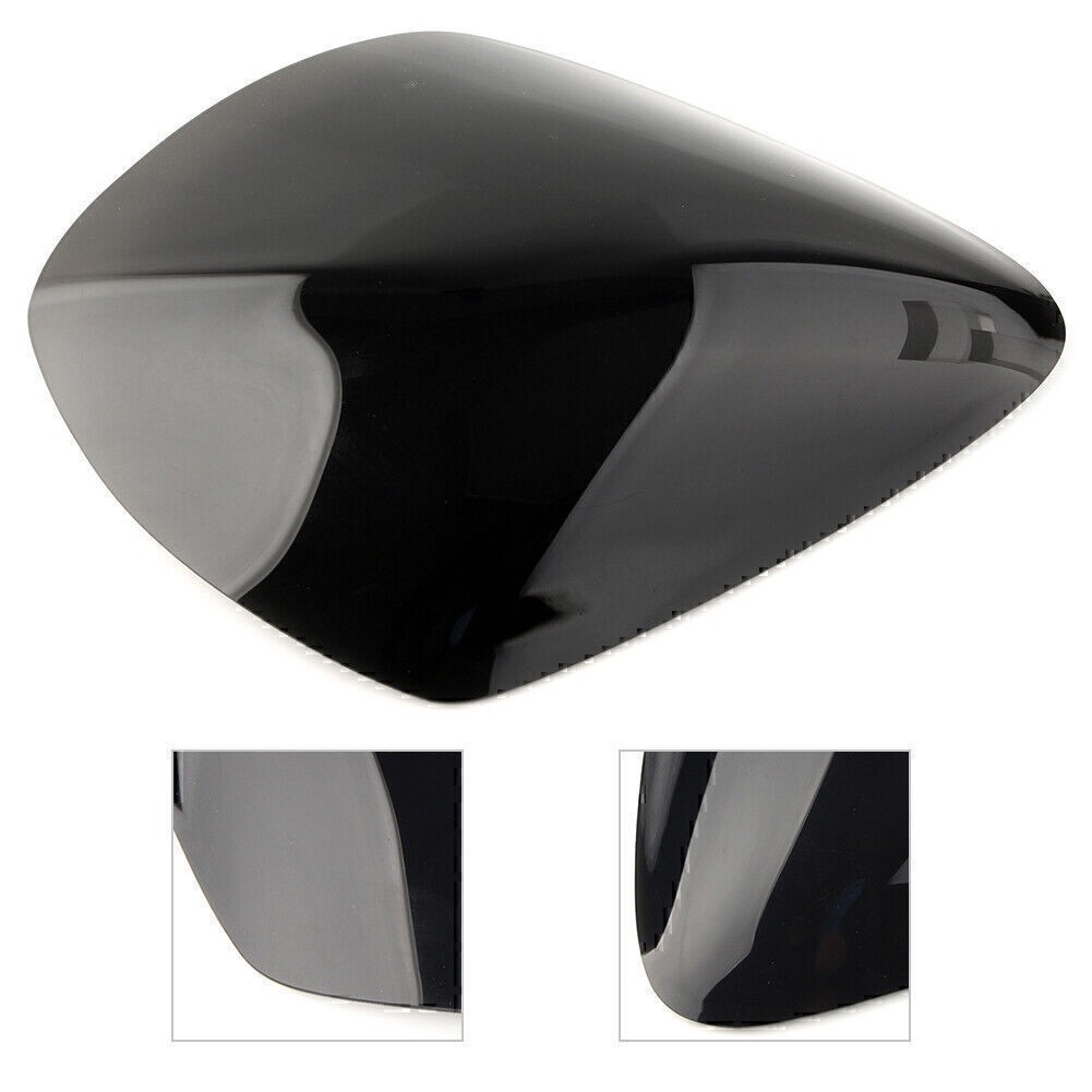 Black Headlight Lamp Lens Cover Protector Shield For Suzuki GSXR1000 2007-2008