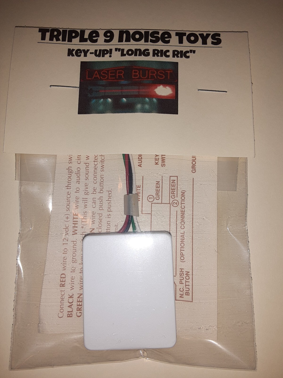 CB KEY-UP! (LISTEN) LONG RICOCHET RIC RIC IDENTIFIER KEYUP NOISE TOY