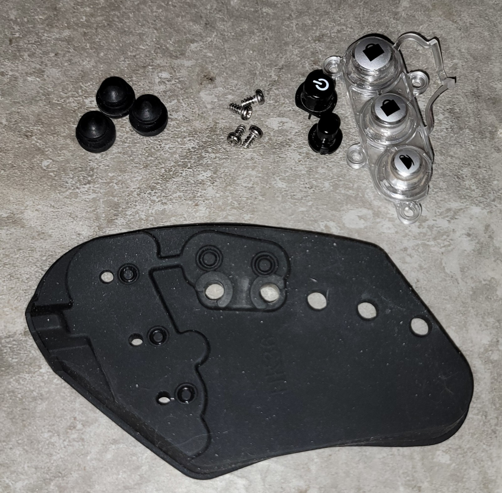 Keurig K40 Pre-owned Part Control Panel Buttons And Rubber Feet