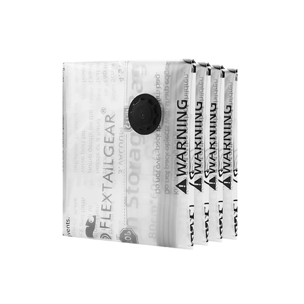 Flextail Vacuum Storage Bags - Size Small (4 Pack)