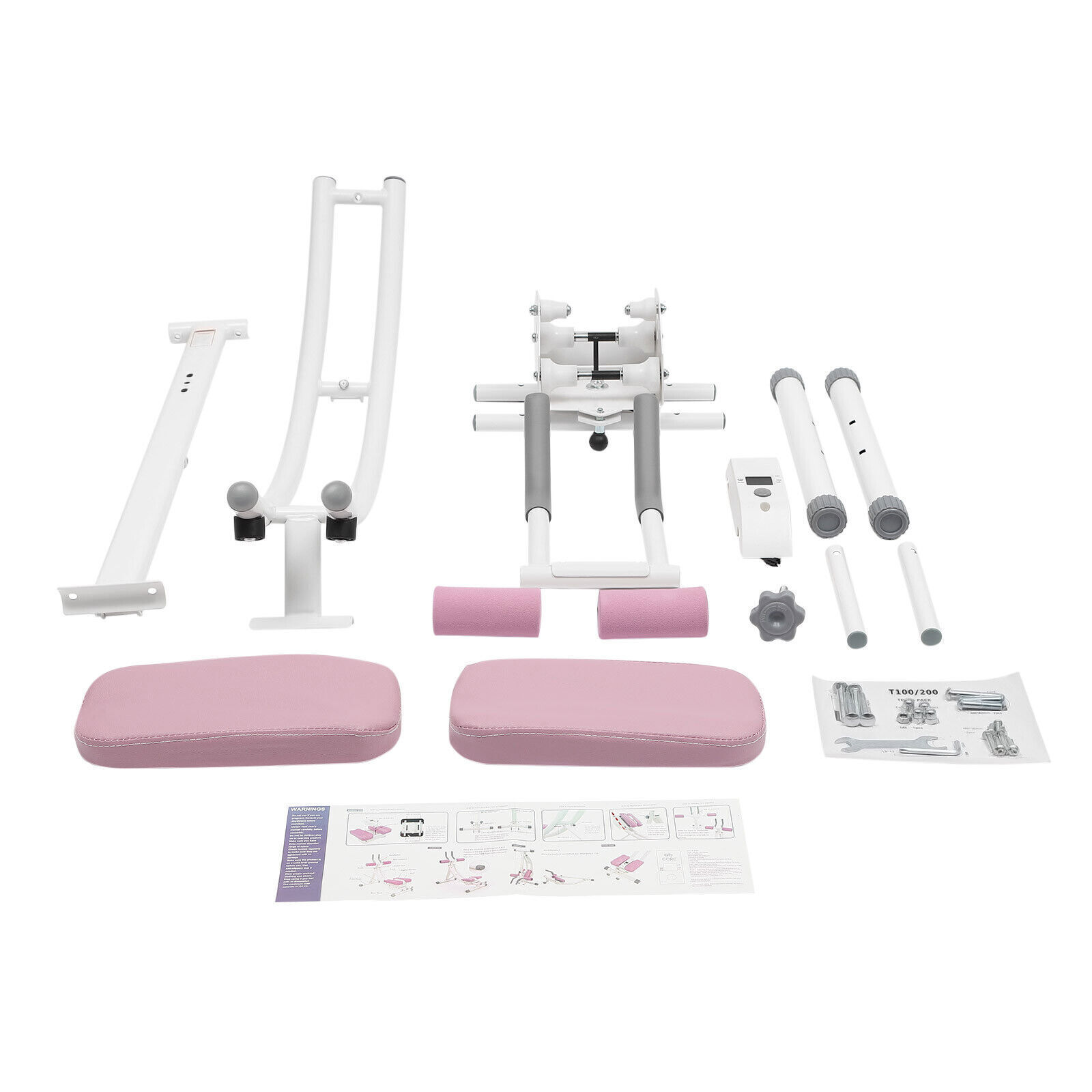 Ab Machine Coaster Abdominal Crunch Trainer for Home Gym Core Abdominal Workout