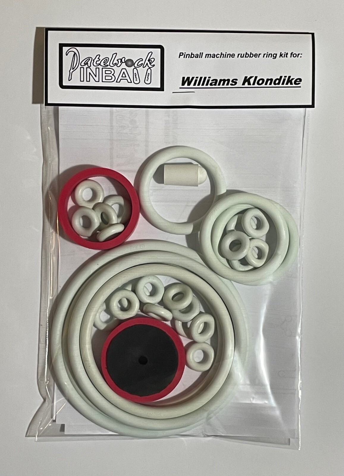 1971 Williams Klondike Pinball Machine Rubber Ring Kit