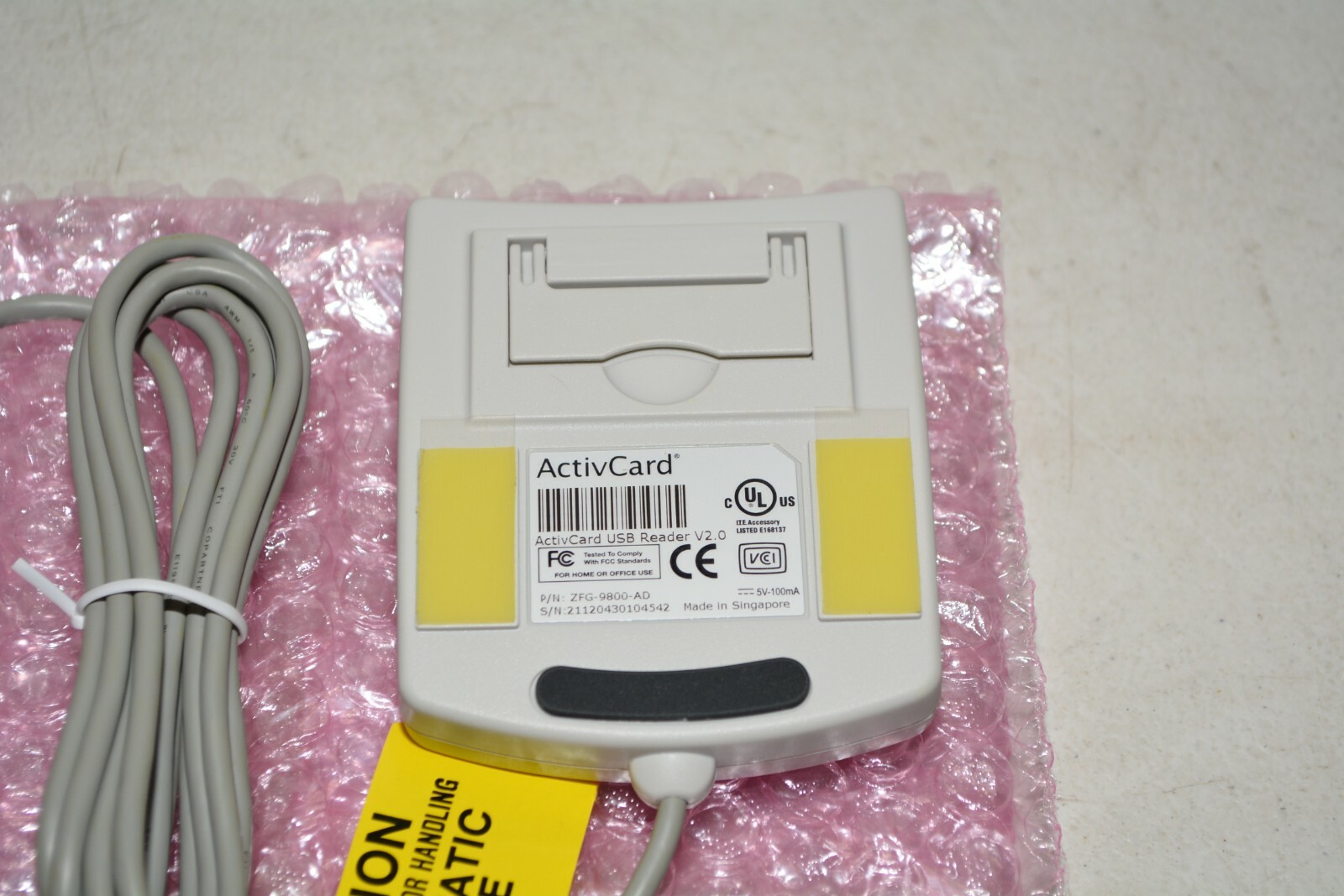 Lot 5x ActivCard USB Reader v2.0