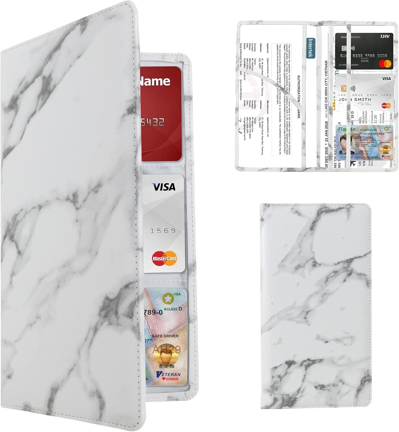 Registration and Insurance Holder Registration and Insurance Card Color: white