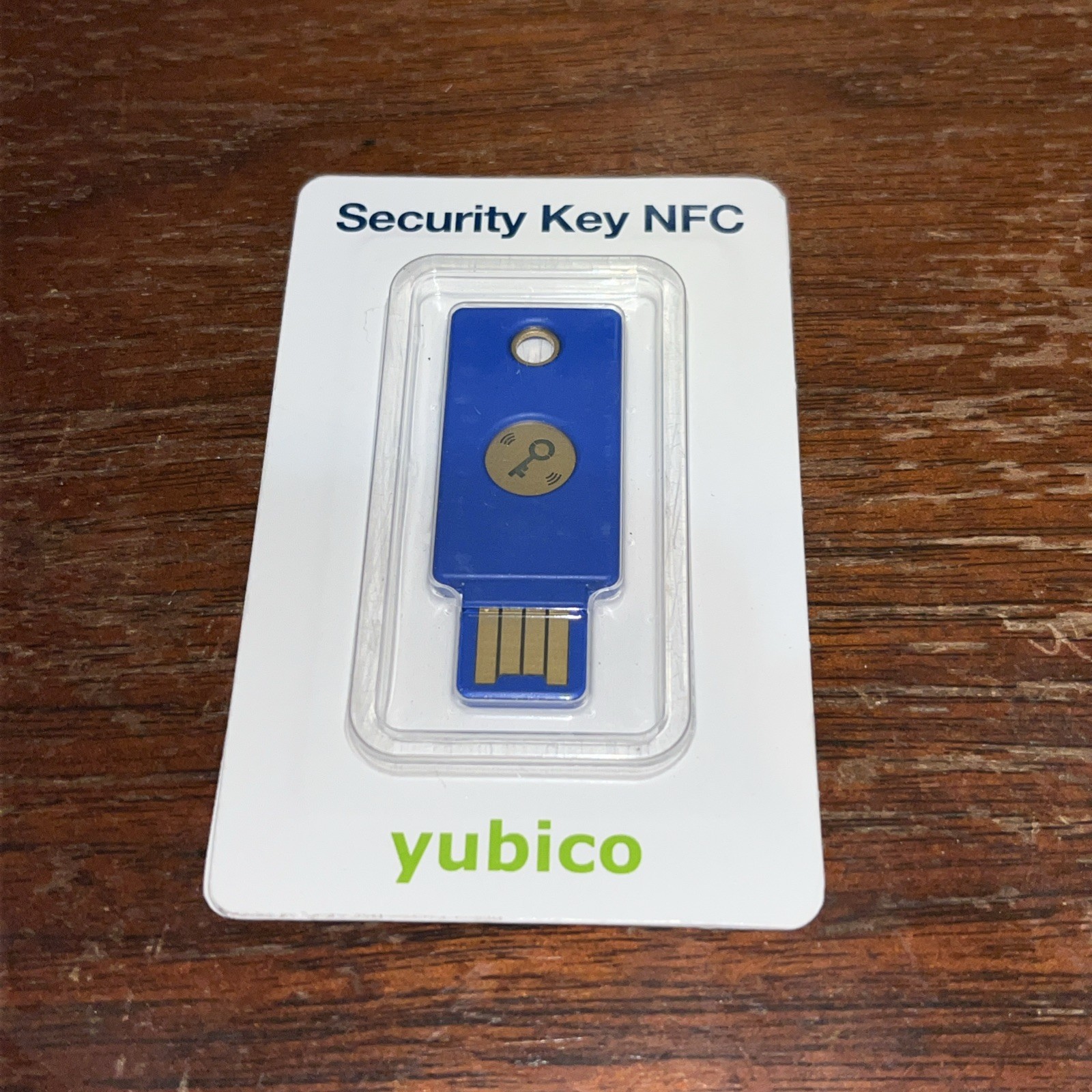 Yubico Security Key, Yubikey USB NFC Two Factor Authentication - New Pkg Wear