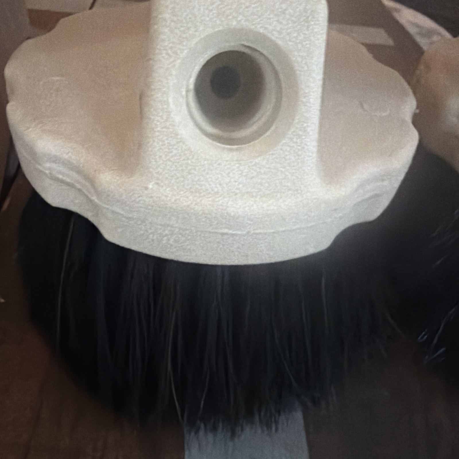 6" dia double drywall texture brush Carlisle