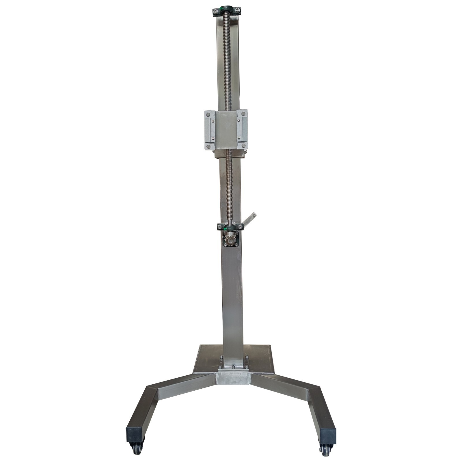 Manual Lifting Bracket Support Frame for High Shear Emulsifier Stainless Steel