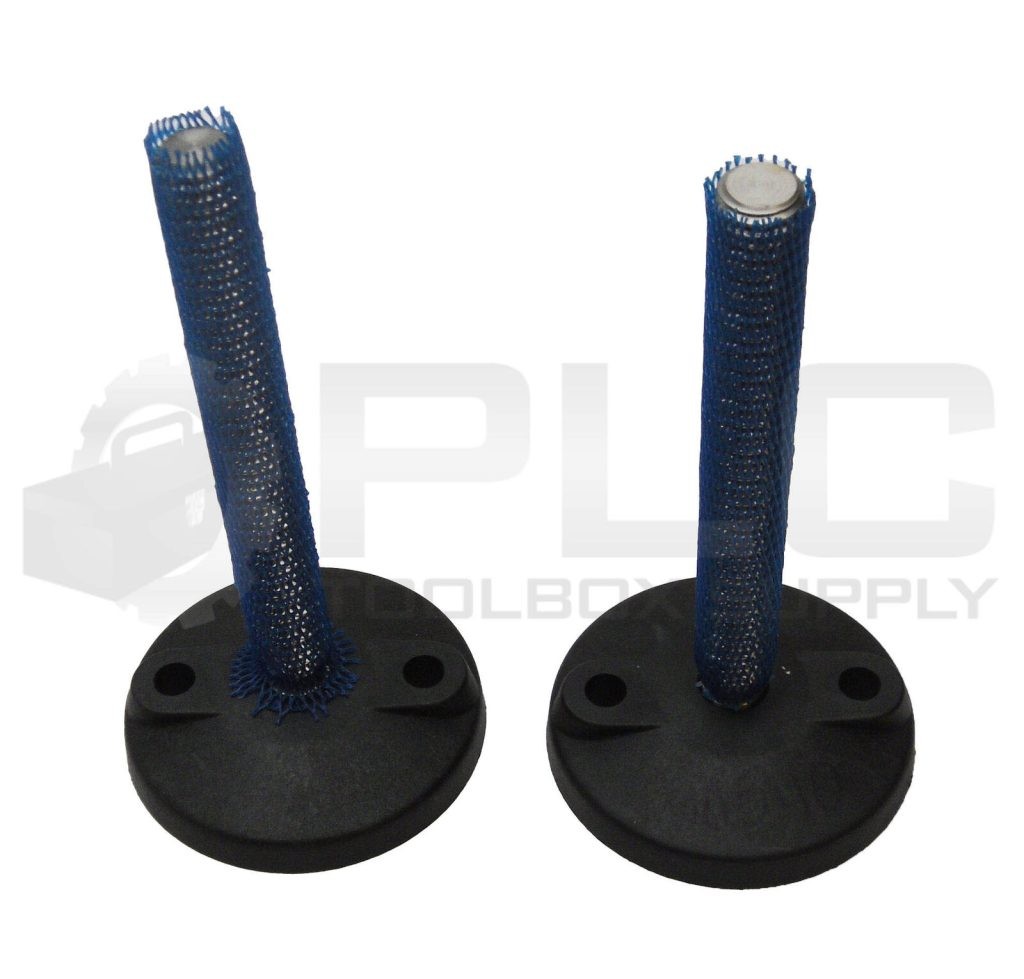 LOT OF 2 NEW VALU GUIDE VG-505-02 CONVEYOR LEVELER 3" BASE 5" STUD