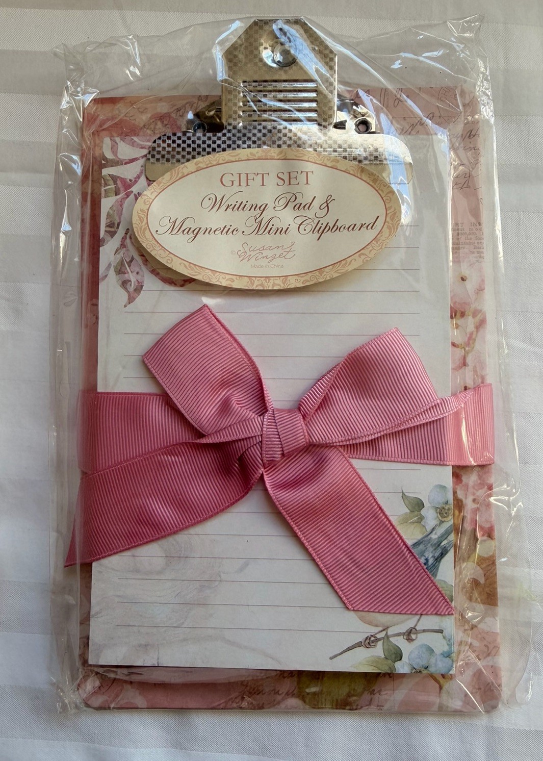 Organizing Essentials Susan Winget NEW Writing Pad & Magnetic Mini Clipboard