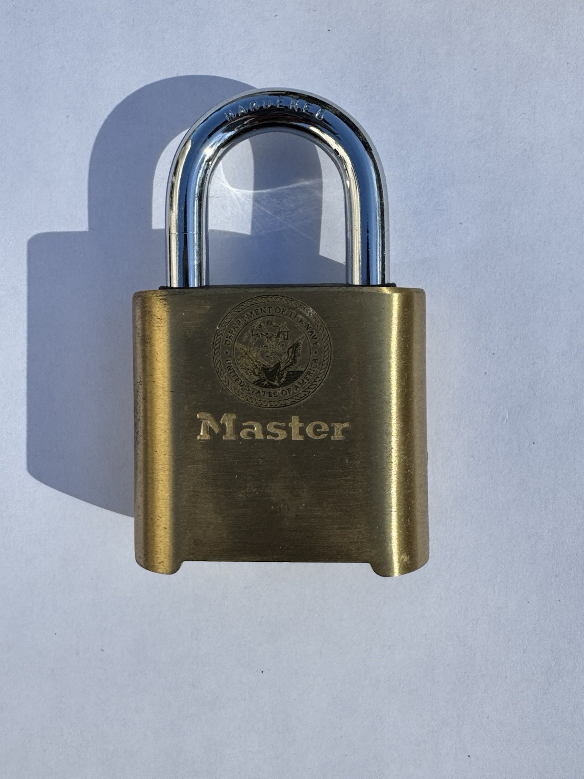 Master Lock 975/Combination/US Navy Logo