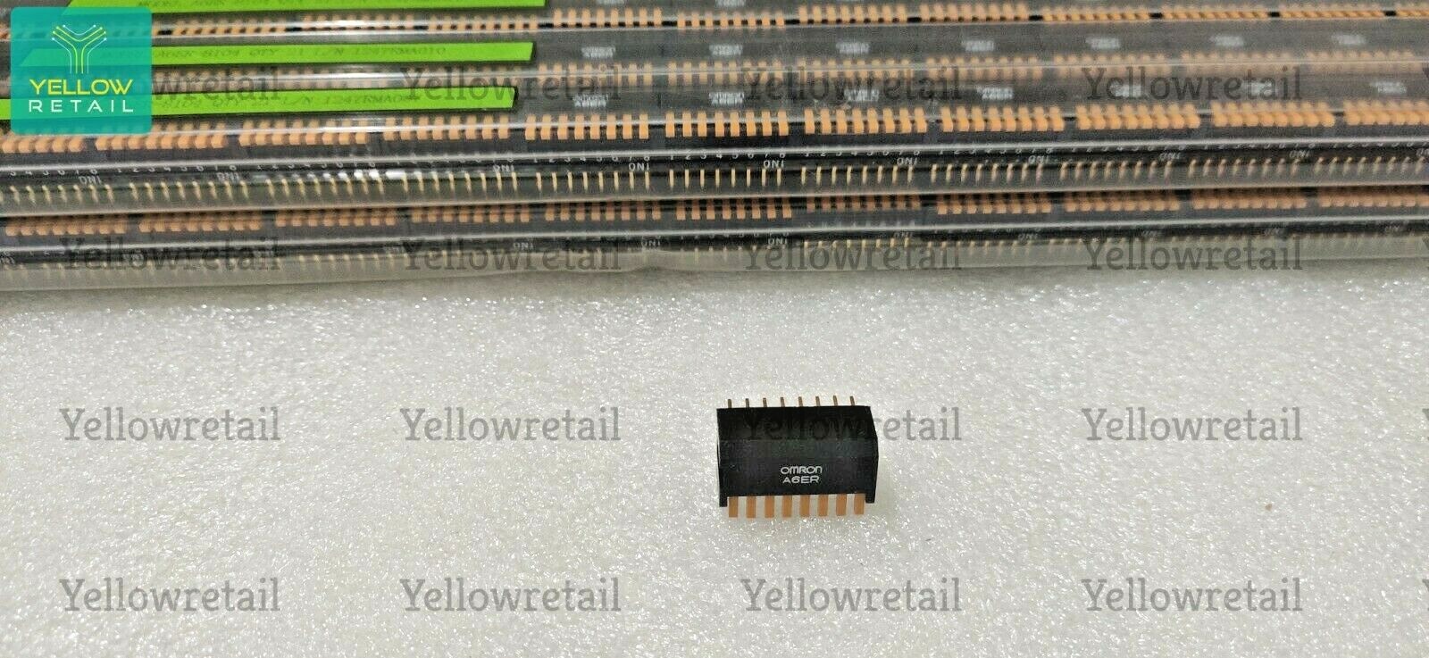 OMRON A6ER-8104 DIP Switches/SIP Switches 24 VDC A6ER8104 (25pcs LOT)